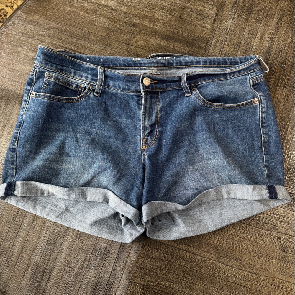 Old Navy Roll-Cuff Denim Shorts